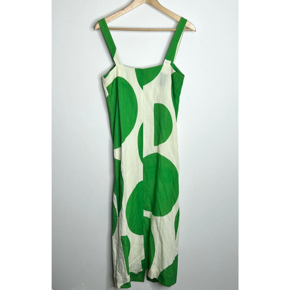 Mara Hoffman Maureen Midi Button Down Dress-Tondo Green, Sz XS - Picture 5 of 16